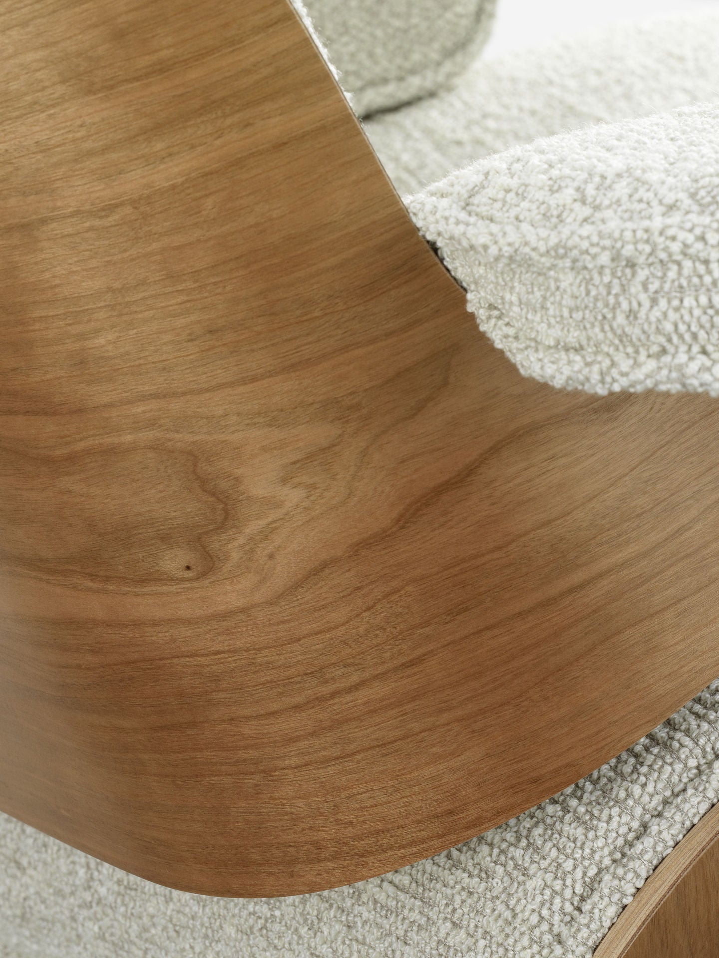 Lounge Chair & Ottoman American Cherry