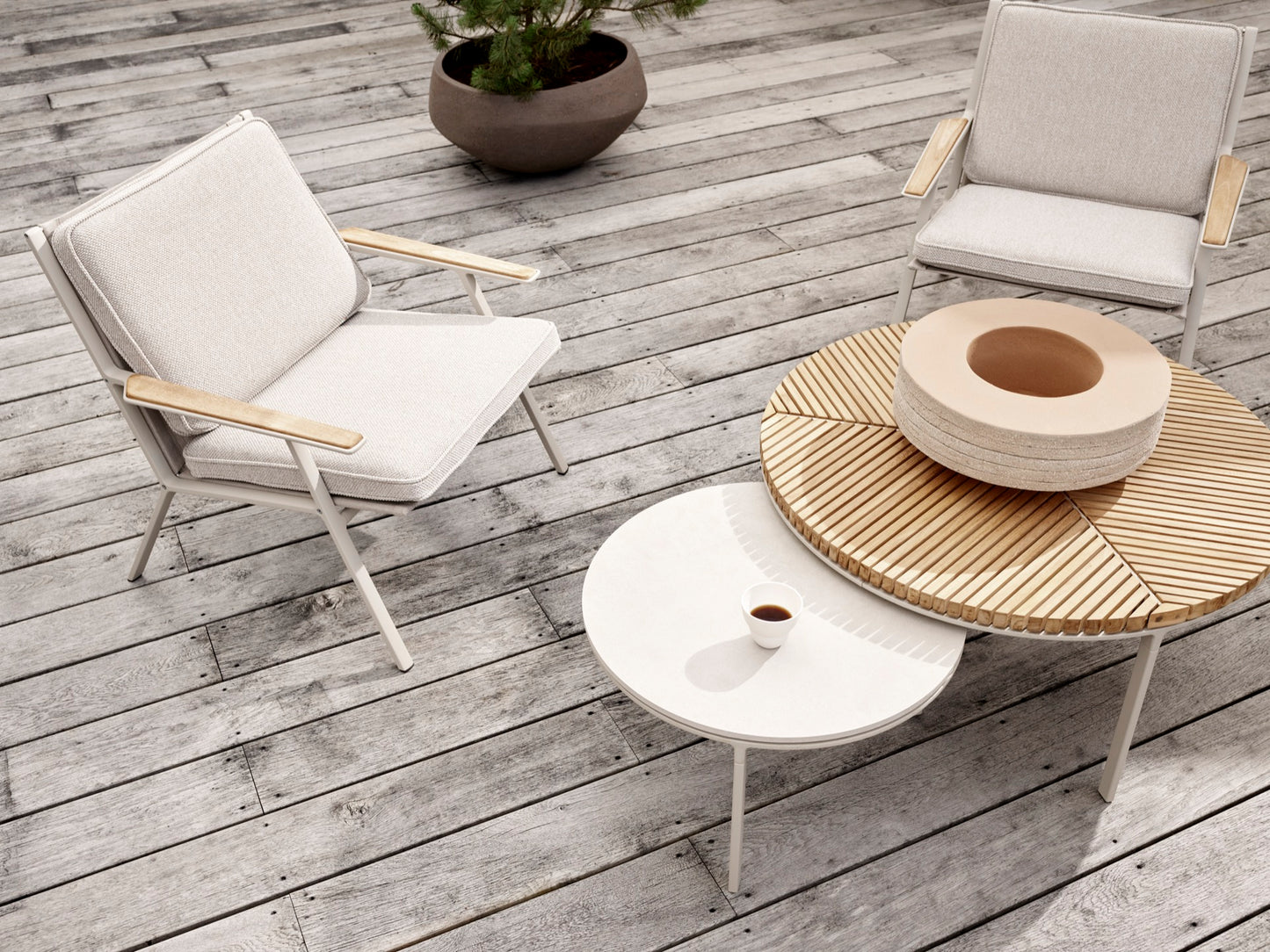 Open-Air Coffee Table