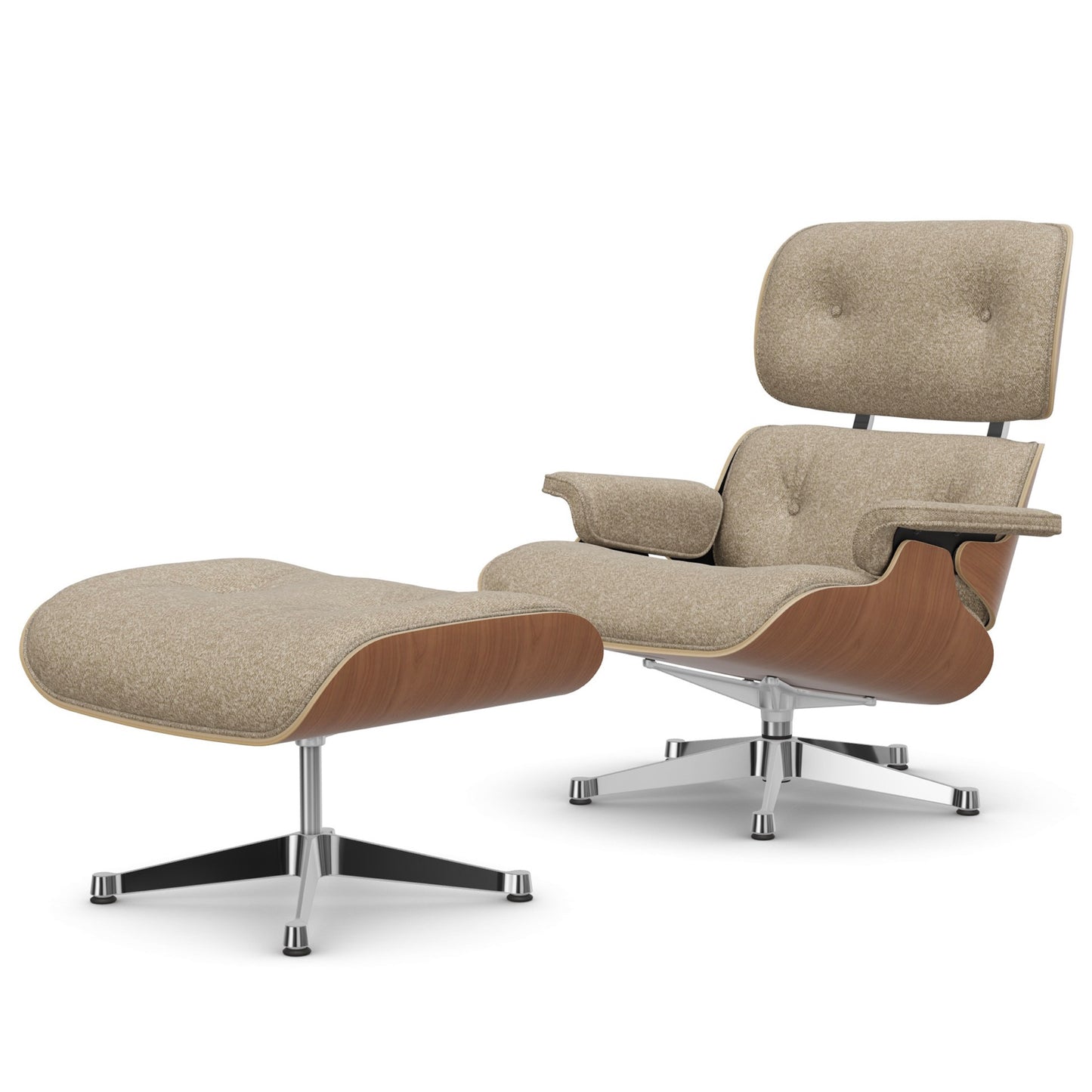 Lounge Chair & Ottoman American Cherry