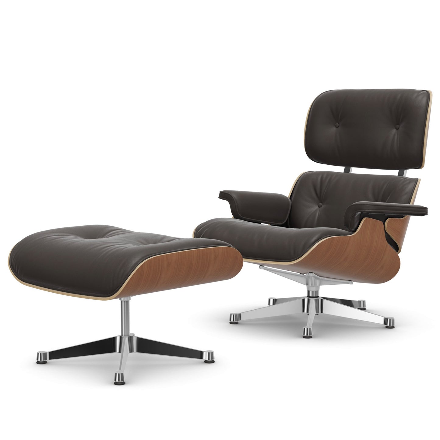 Lounge Chair & Ottoman American Cherry