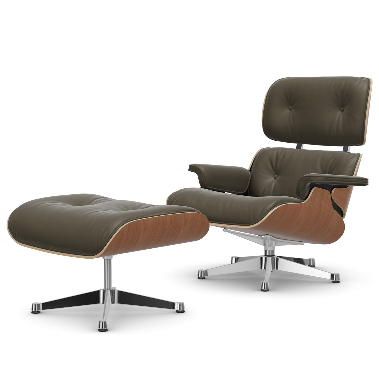 Lounge Chair & Ottoman American Cherry