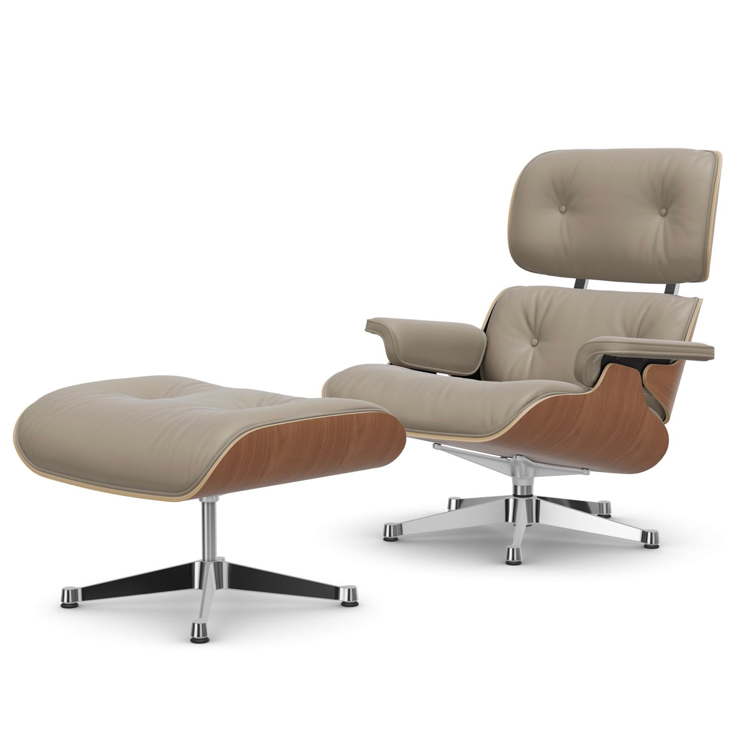 Lounge Chair & Ottoman American Cherry