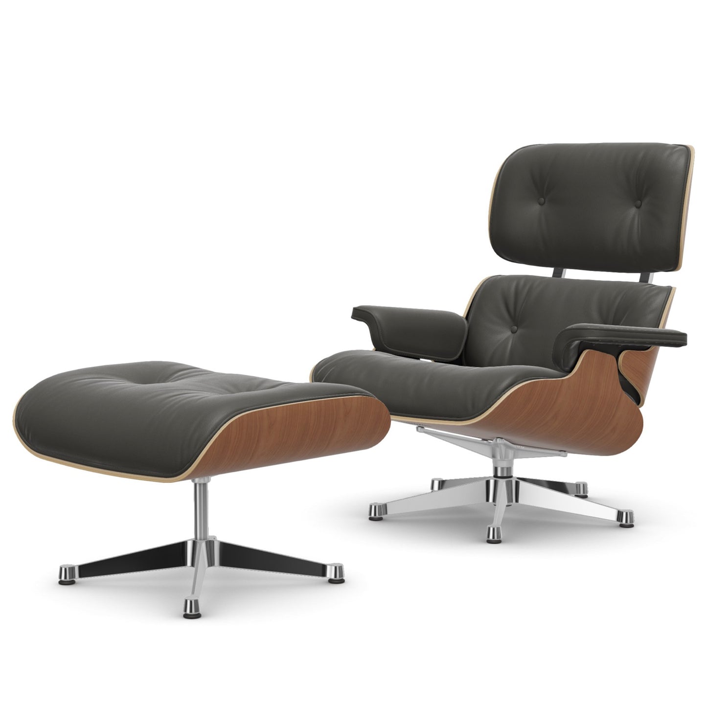 Lounge Chair & Ottoman American Cherry