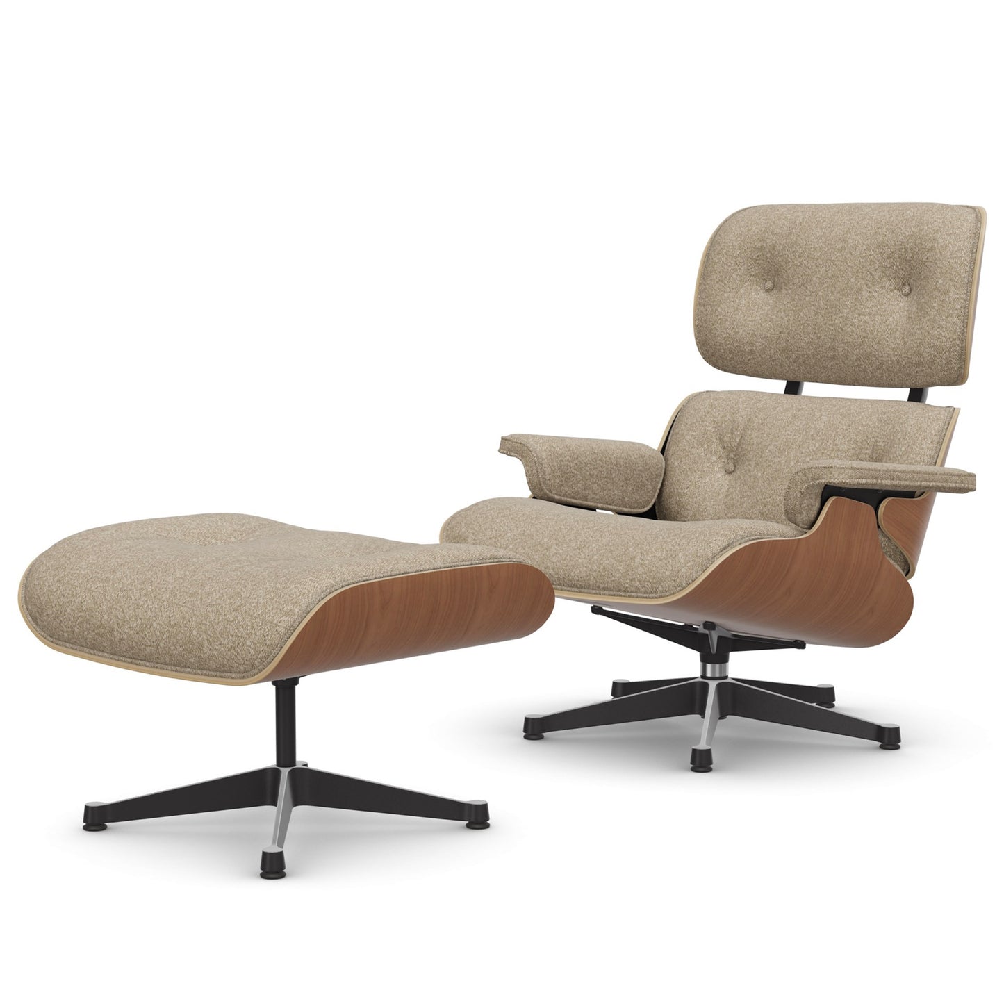 Lounge Chair & Ottoman American Cherry