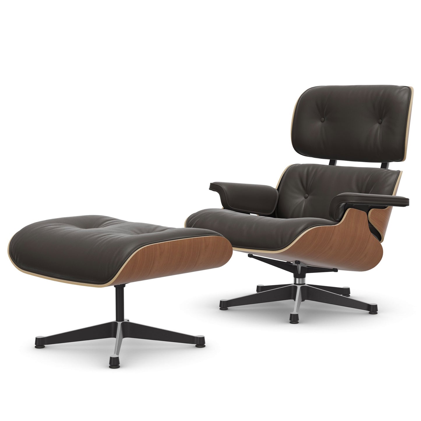 Lounge Chair & Ottoman American Cherry