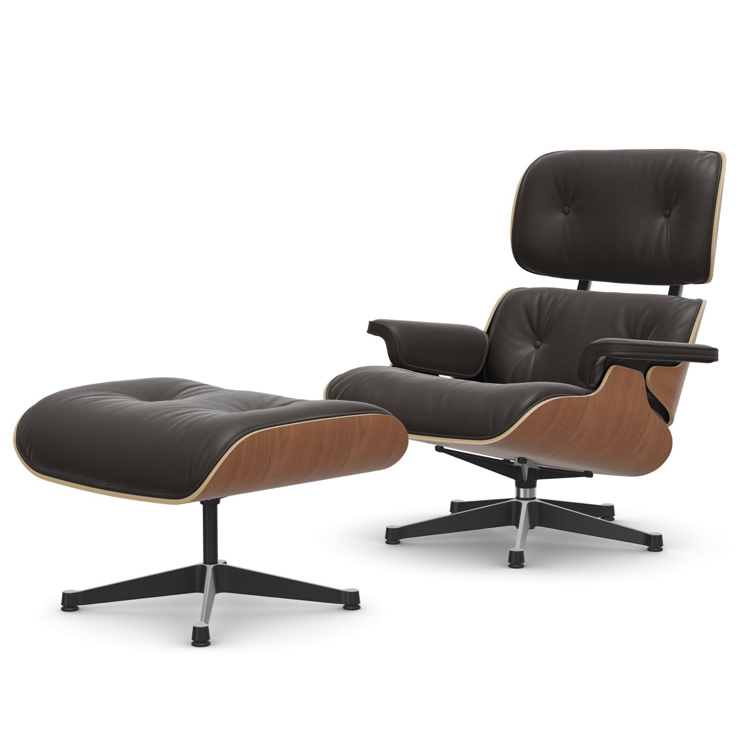 Lounge Chair & Ottoman American Cherry