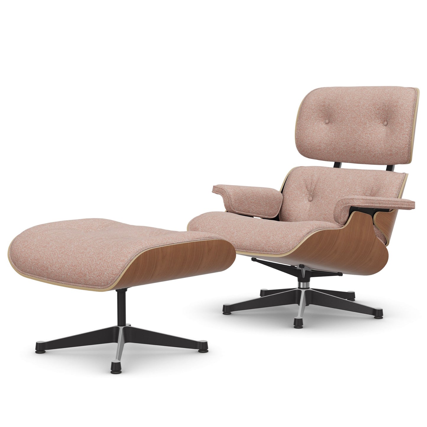Lounge Chair & Ottoman American Cherry