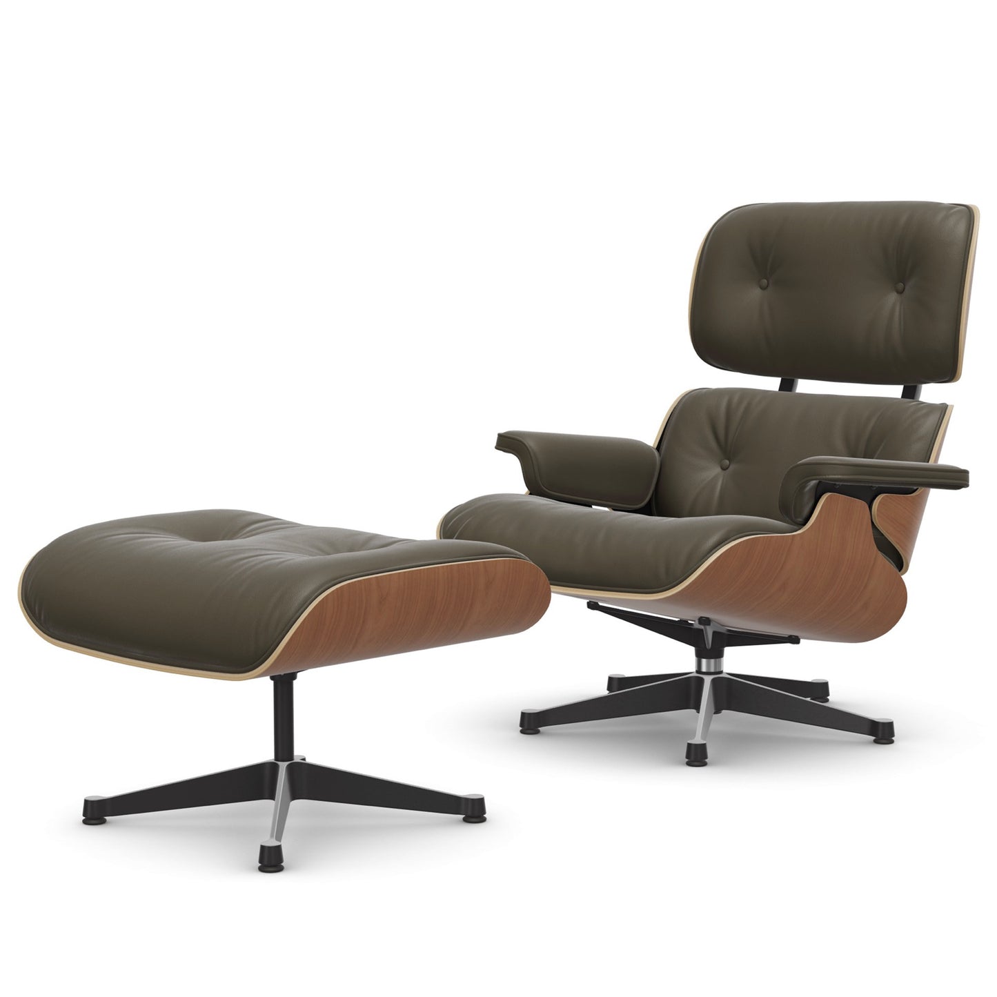 Lounge Chair & Ottoman American Cherry