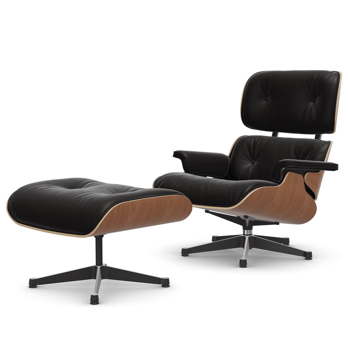 Lounge Chair & Ottoman American Cherry