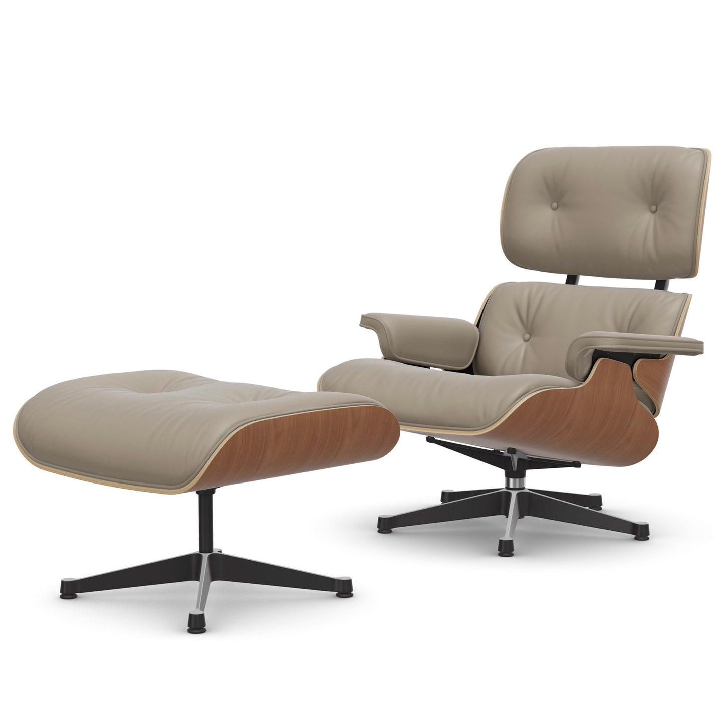 Lounge Chair & Ottoman American Cherry