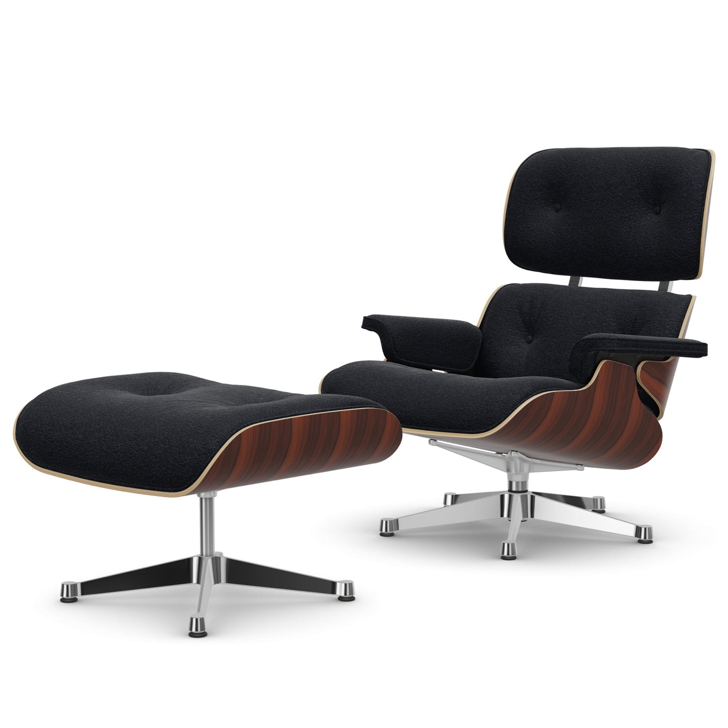 Lounge Chair & Ottoman Santos Palisander