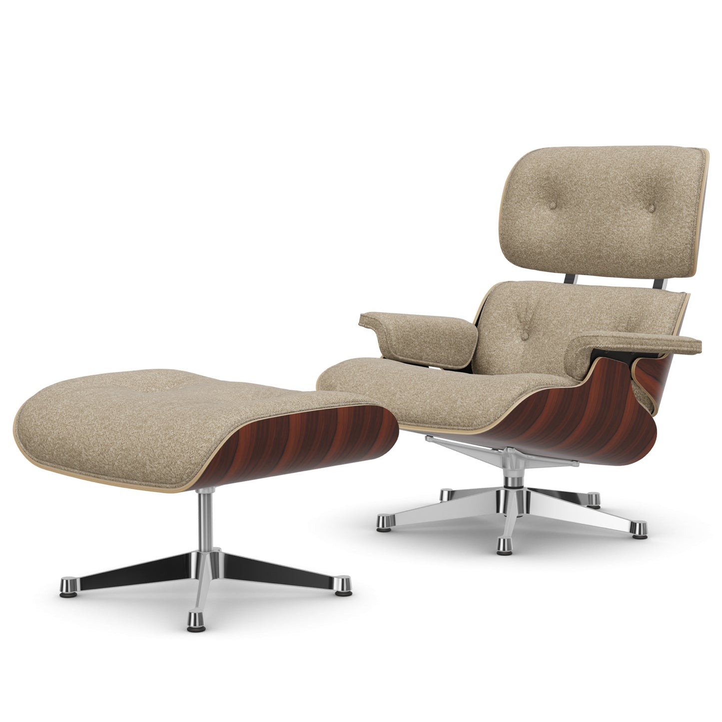 Lounge Chair & Ottoman Santos Palisander