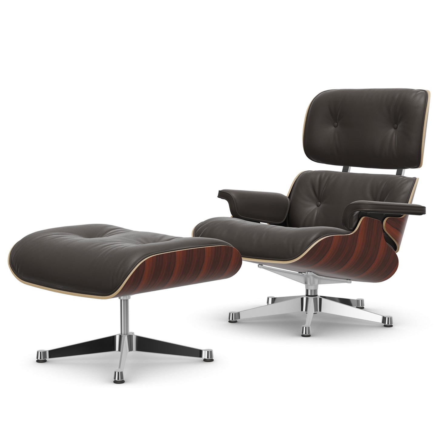Lounge Chair & Ottoman Santos Palisander