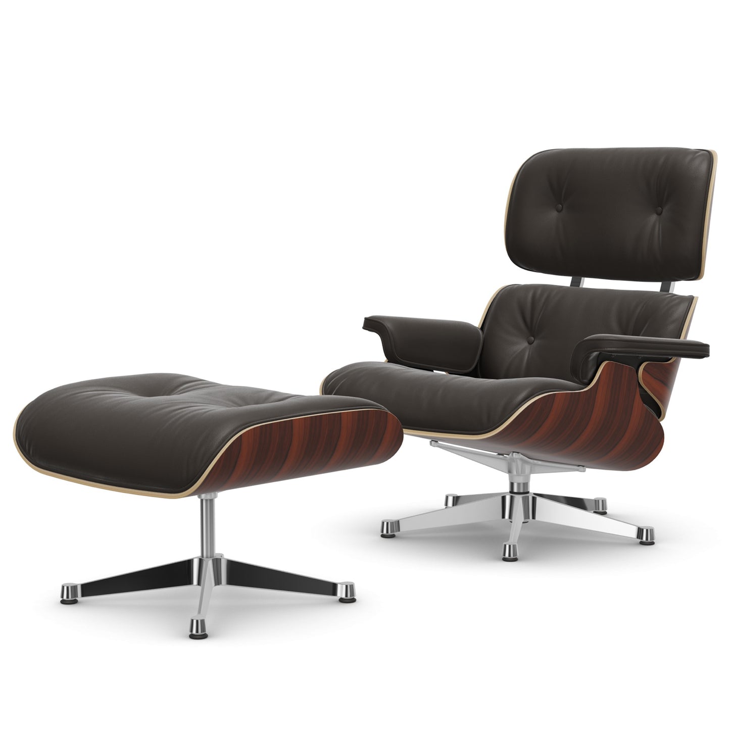 Lounge Chair & Ottoman Santos Palisander