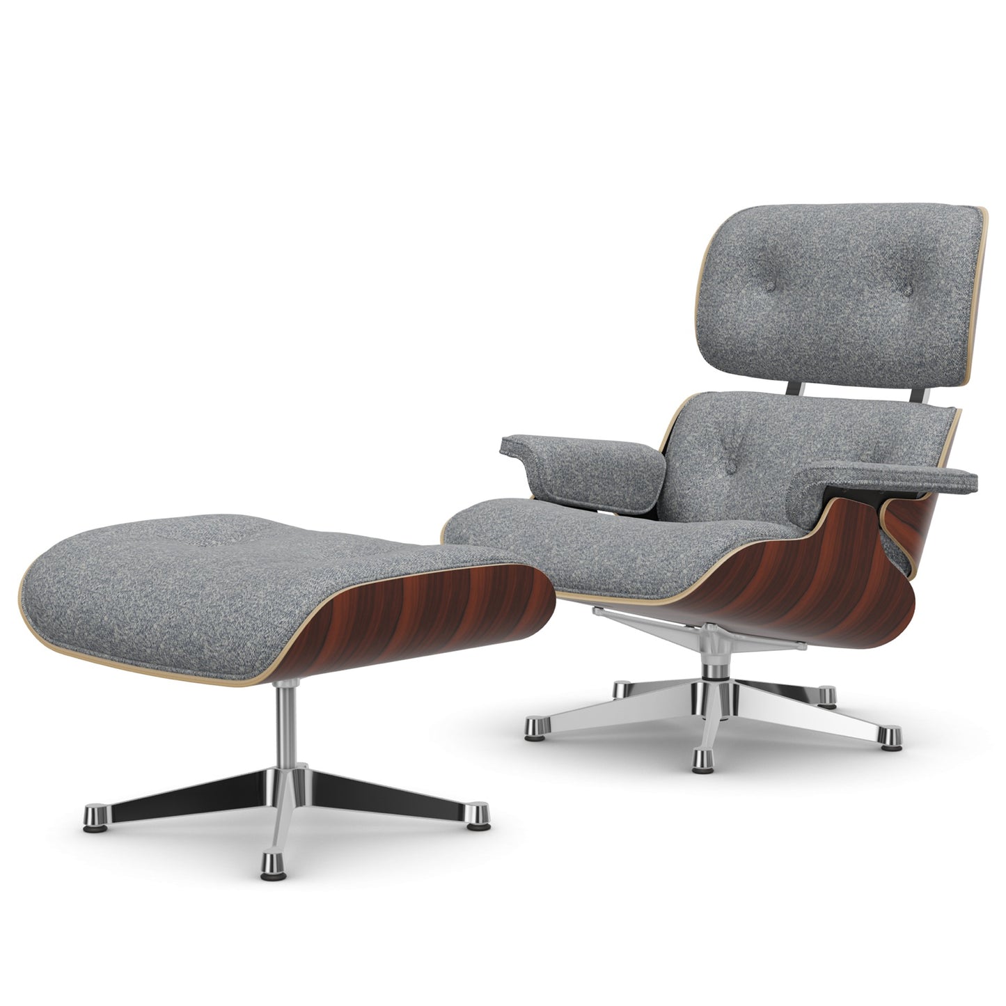 Lounge Chair & Ottoman Santos Palisander