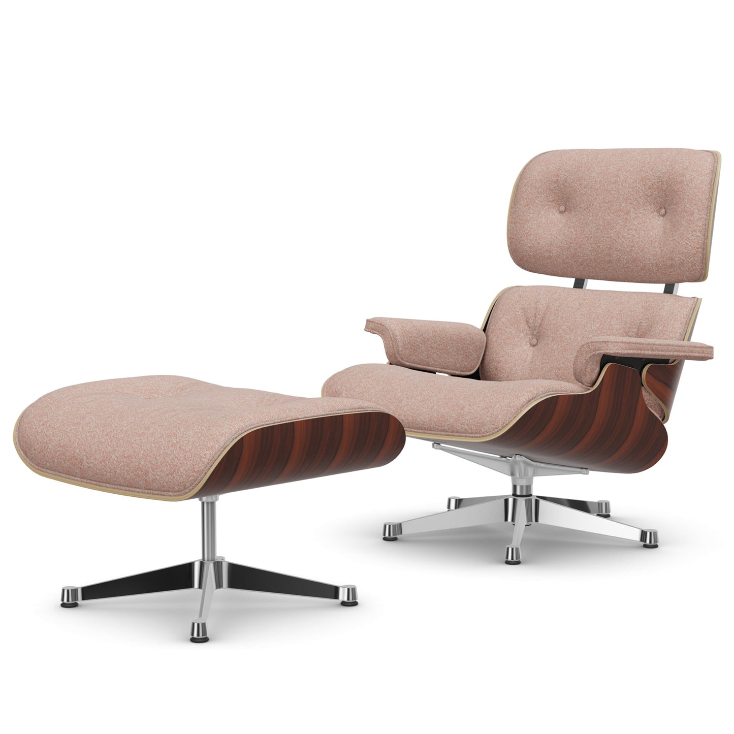 Lounge Chair & Ottoman Santos Palisander