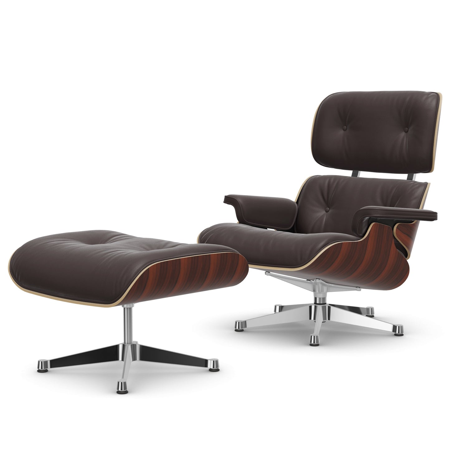 Lounge Chair & Ottoman Santos Palisander