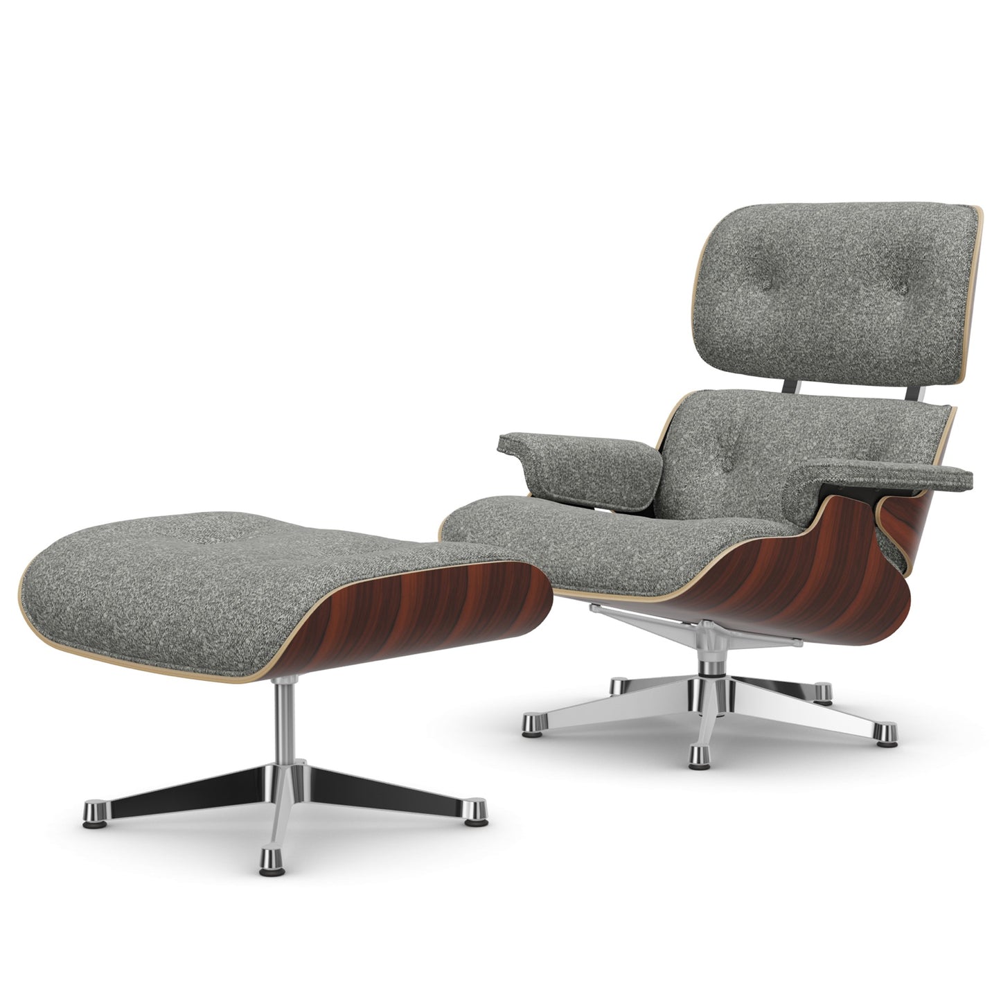 Lounge Chair & Ottoman Santos Palisander