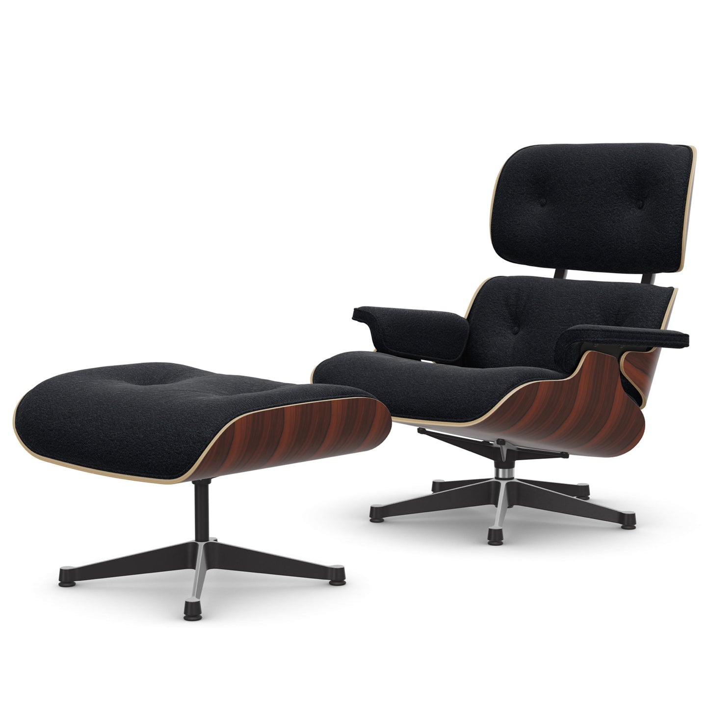Lounge Chair & Ottoman Santos Palisander