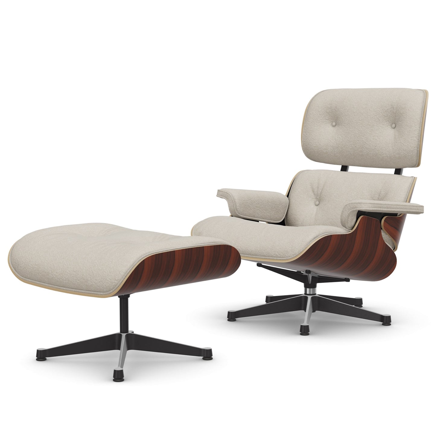 Lounge Chair & Ottoman Santos Palisander