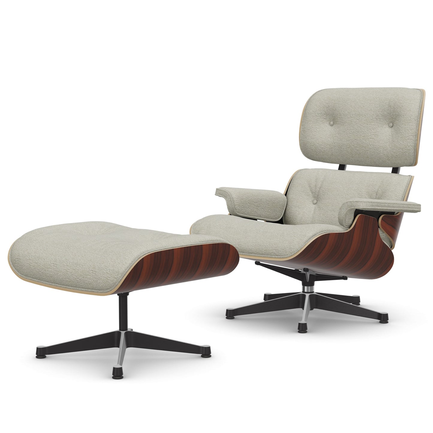 Lounge Chair & Ottoman Santos Palisander