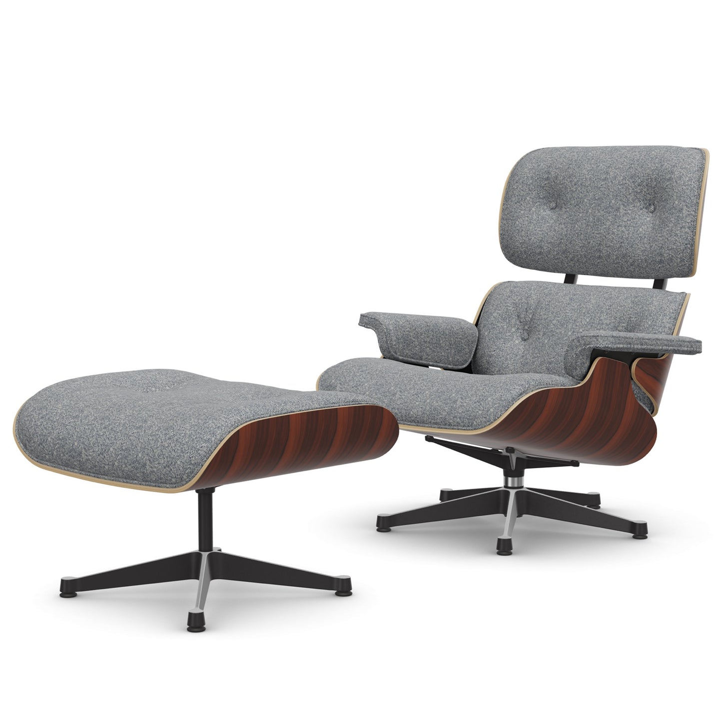 Lounge Chair & Ottoman Santos Palisander