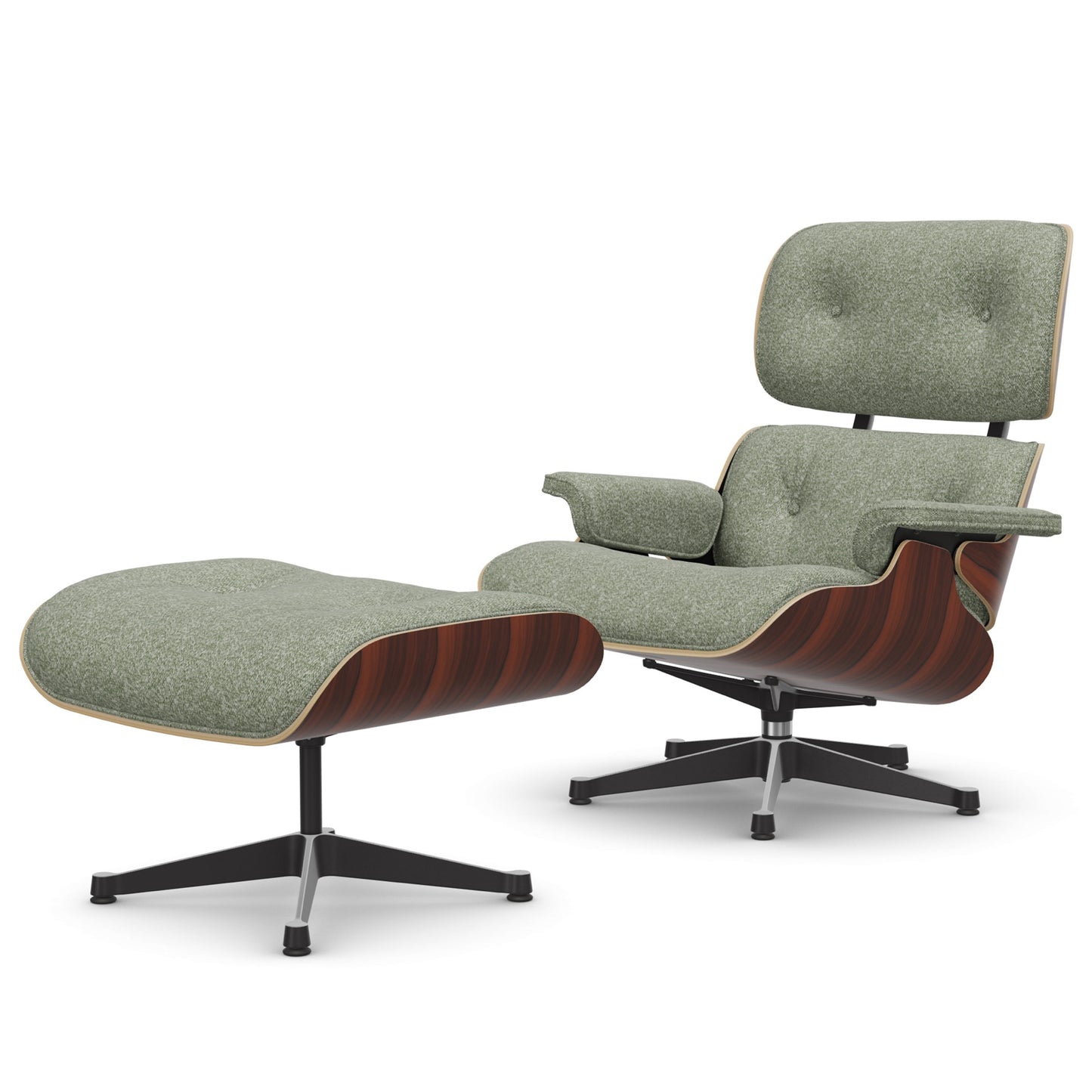Lounge Chair & Ottoman Santos Palisander