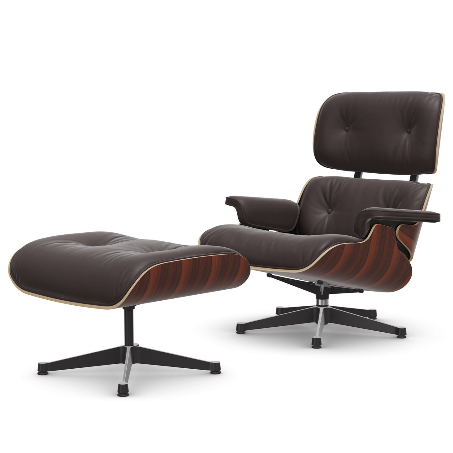Lounge Chair & Ottoman Santos Palisander