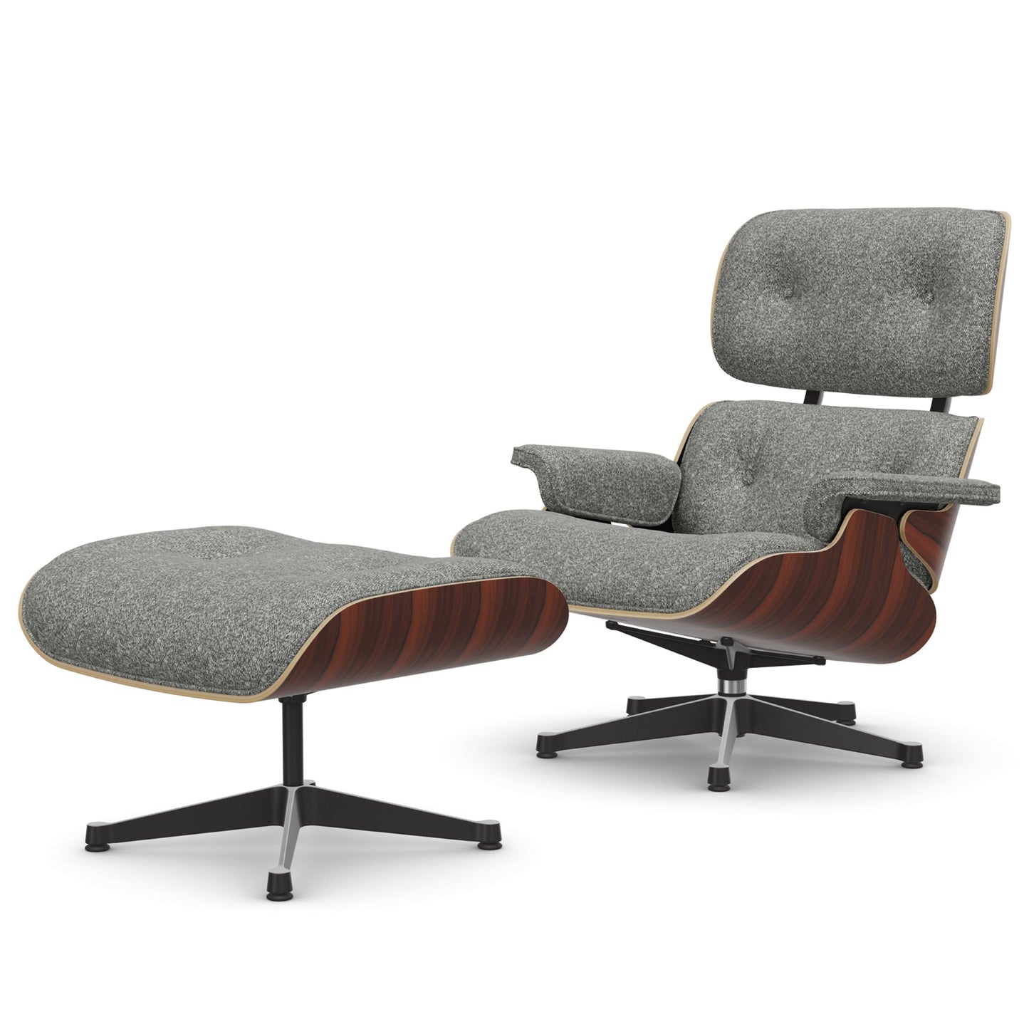 Lounge Chair & Ottoman Santos Palisander