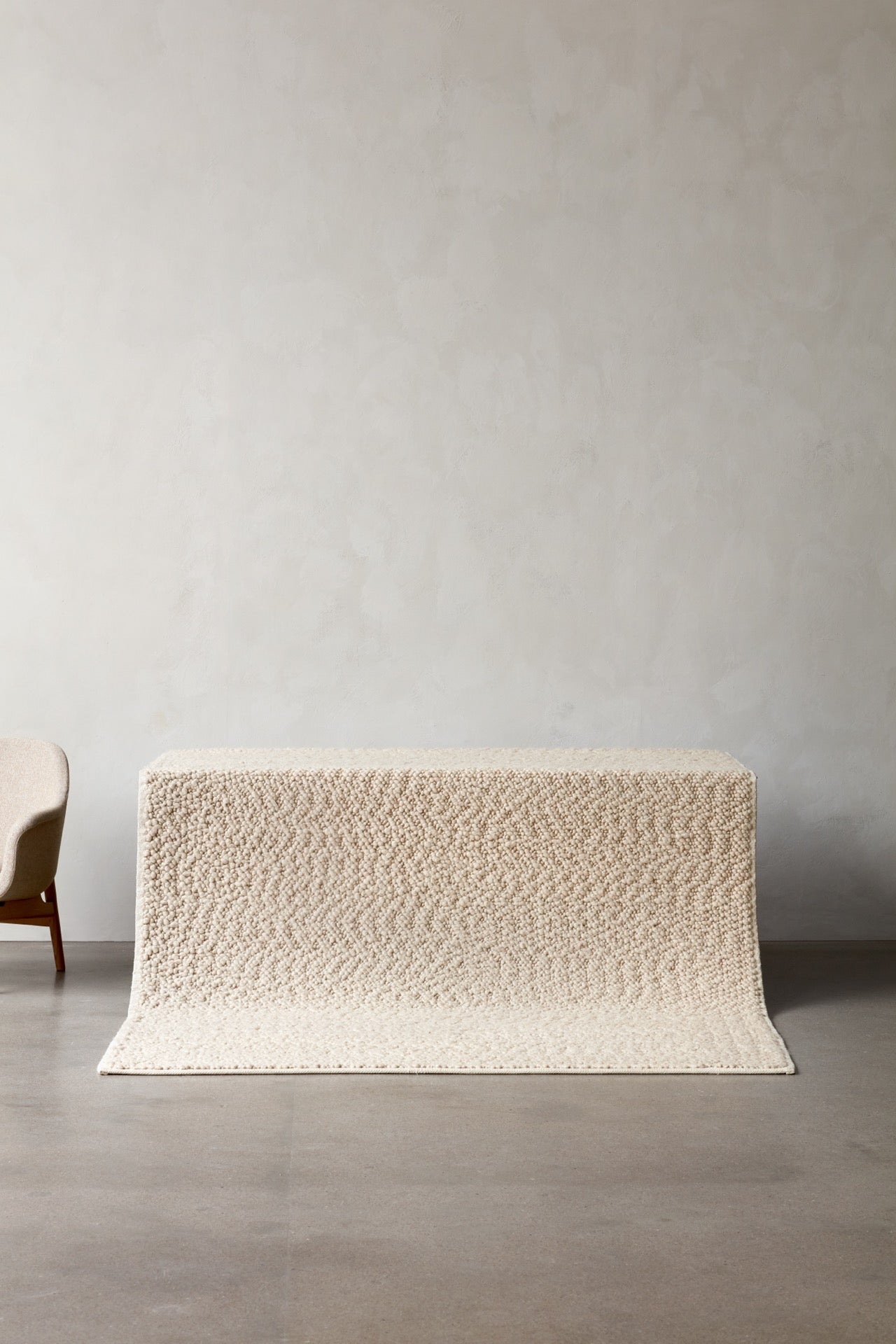 Gravel Rug Ivory