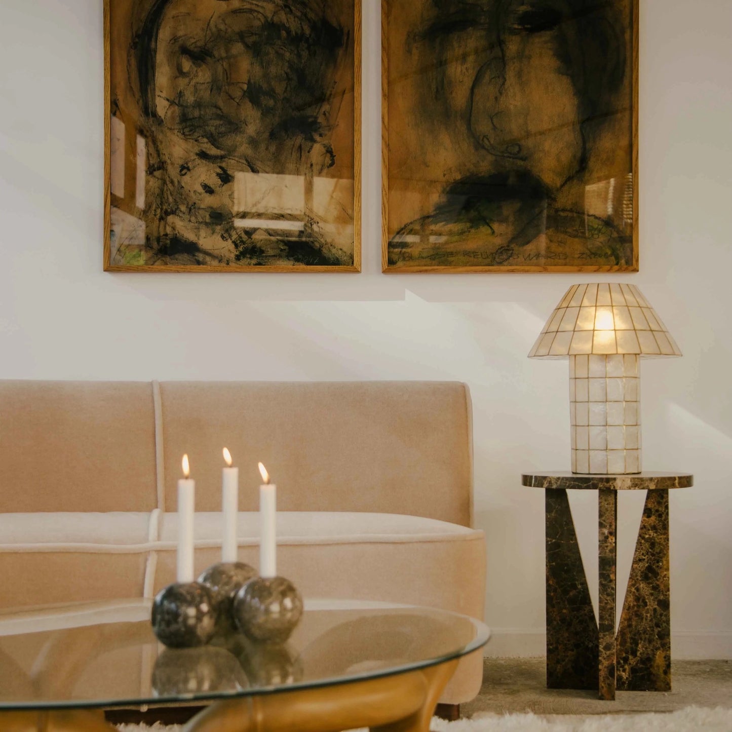 V Side Table